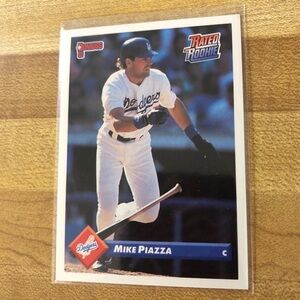 Mike Piazza Rated Rookie Donruss 1993 Vintage Baseball Card